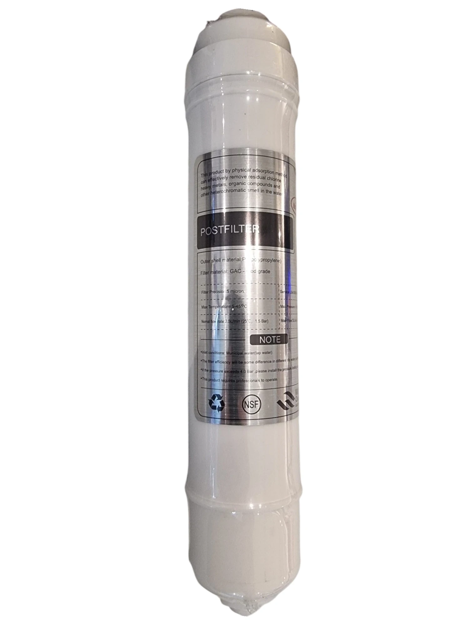 Krausen Inline 2 tomme GAC filter (kulfilter)